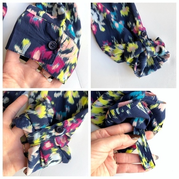 Splendid Floral Ikat Print Top - Picture 8 of 9